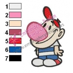 The Grim Adventures of Billy and Mandy Embroidery Design 17